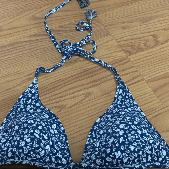 Lucky Brand New Floral Reversible Bikini Bra - Picture 4 of 4